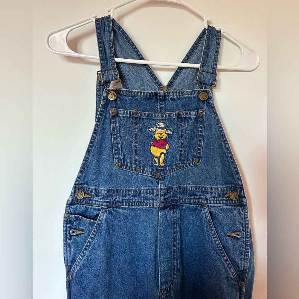 Vintage Disney Winnie the Pooh Denim Overalls
